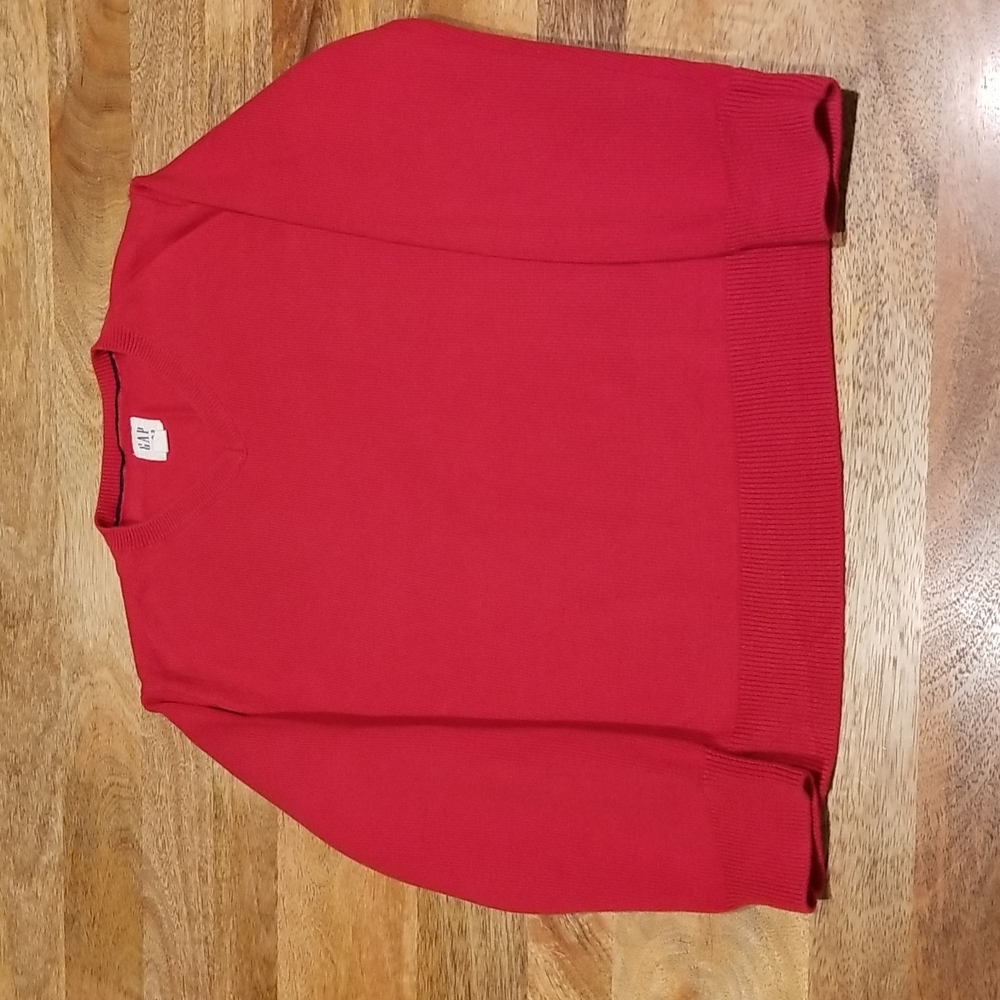 GAP, large, red.